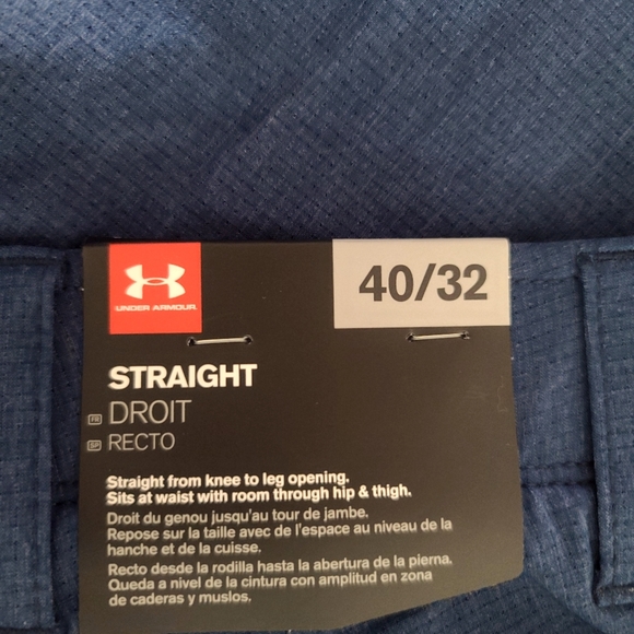 Under Armour Straight Droit Recto Pants - Picture 4 of 6